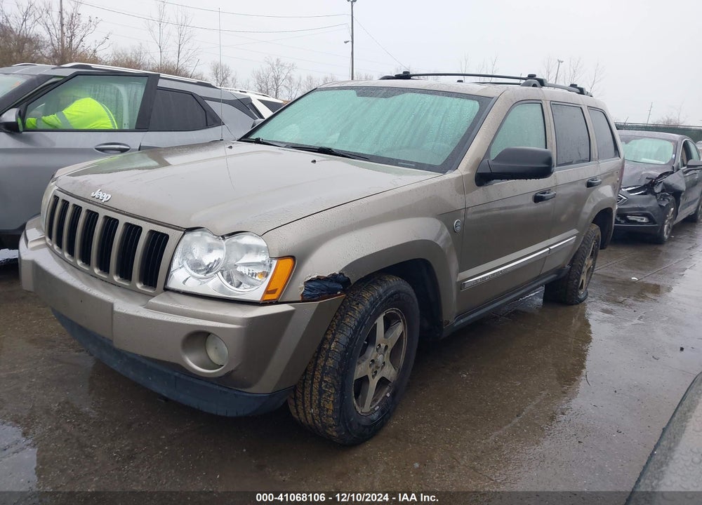 2005 JEEP GRAND CHEROKEE LAREDO VIN: 1J8HR48N75C696631
