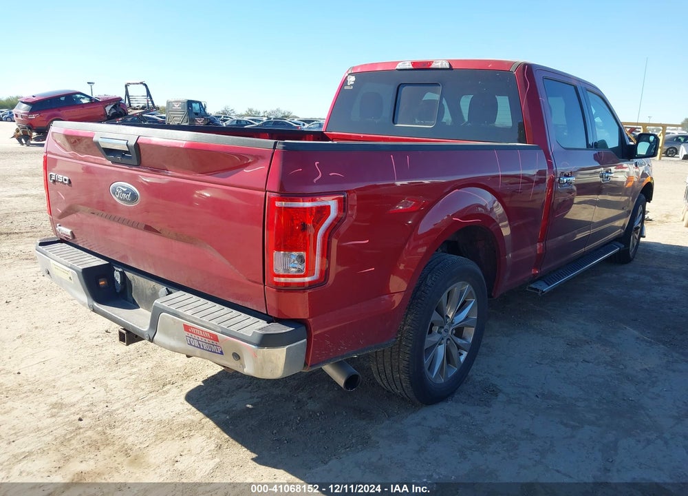 2015 FORD F-150 XLT VIN: 1FTEW1CP6FKF15665