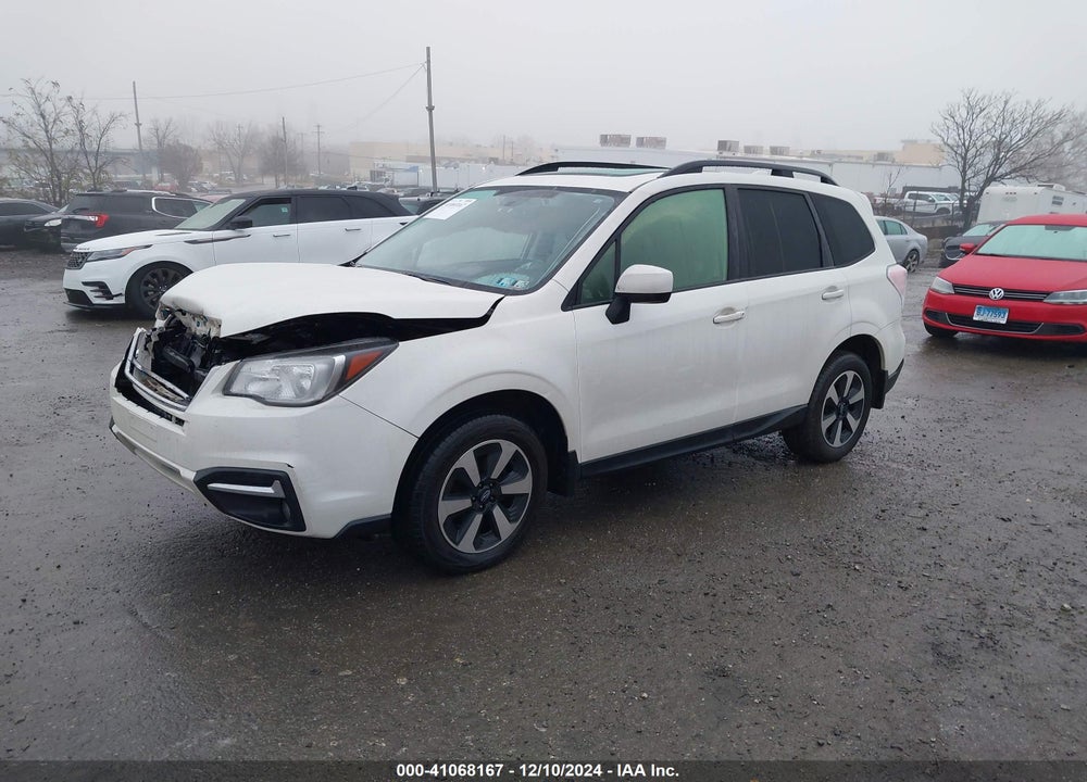 2018 SUBARU FORESTER 2.5I PREMIUM VIN: JF2SJAGC7JH523483