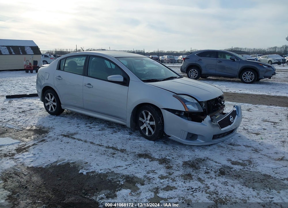2012 NISSAN SENTRA 2.0 SR VIN: 3N1AB6AP8CL692287