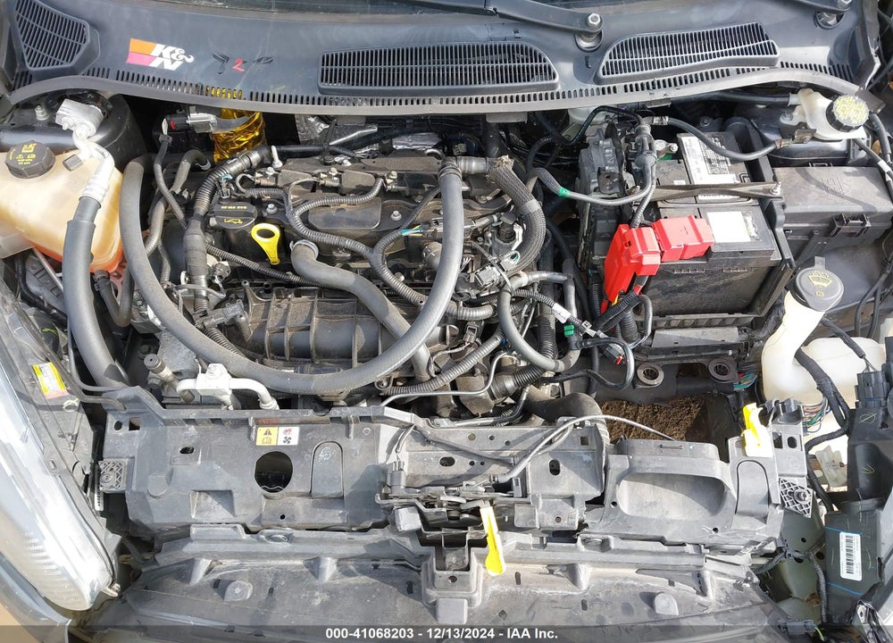 2018 FORD FIESTA VIN: 3FADP4GX2JM113427
