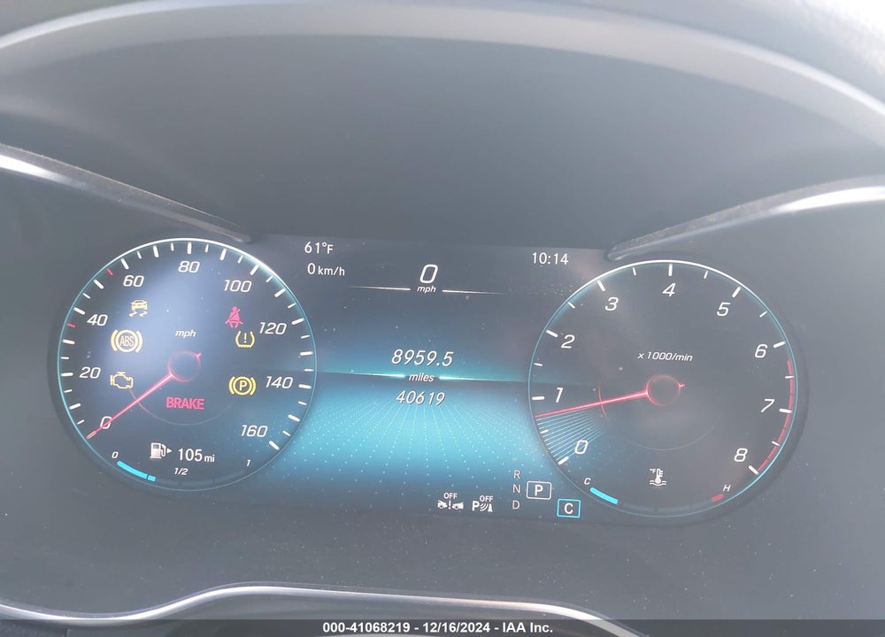 2021 MERCEDES-BENZ GLC 300 SUV VIN: W1N0G8DB5MV281915