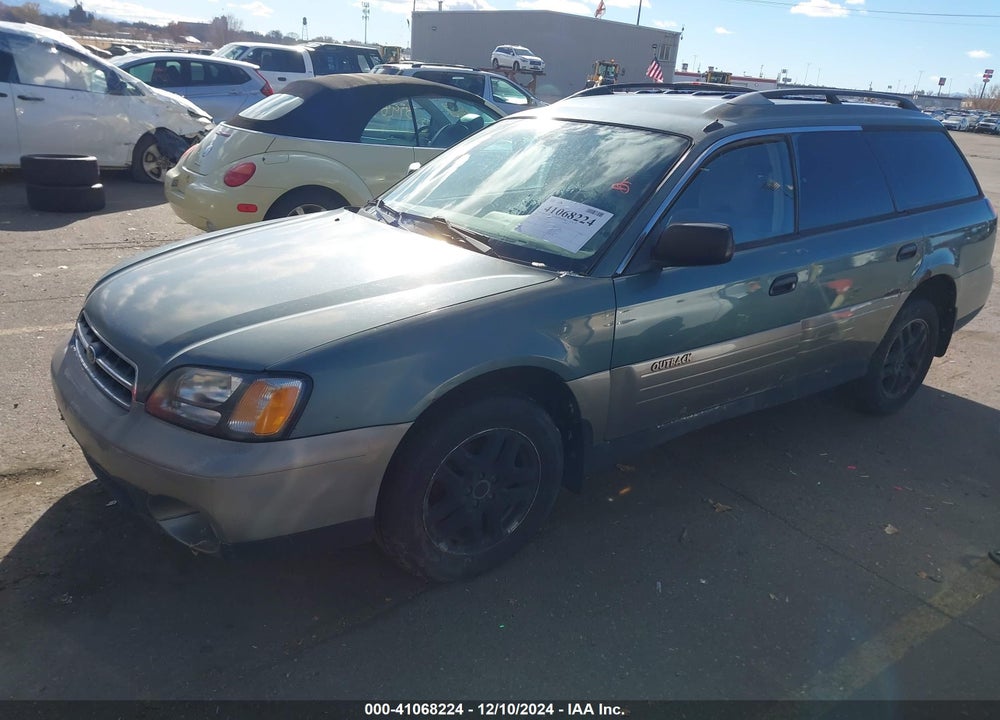 2001 SUBARU OUTBACK VIN: 4S3BH675017671201
