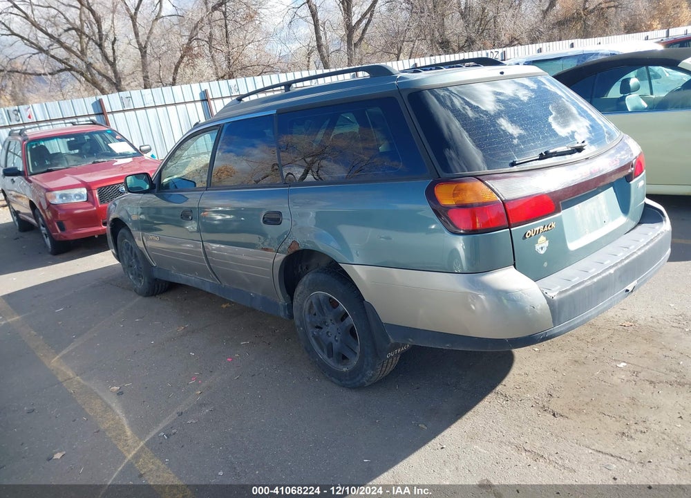2001 SUBARU OUTBACK VIN: 4S3BH675017671201