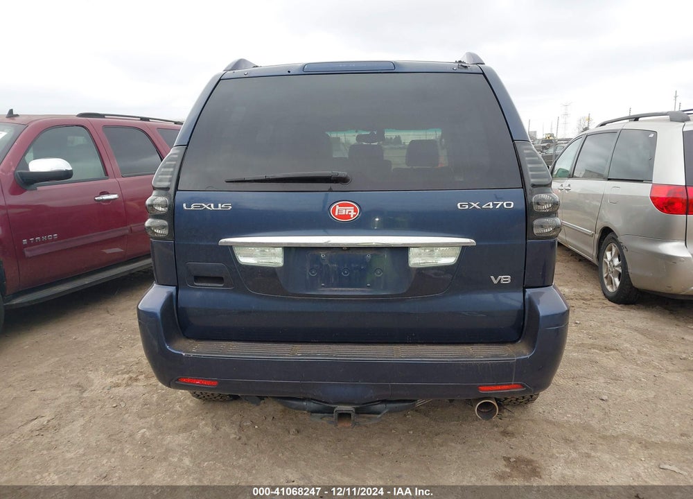 2005 LEXUS GX 470 VIN: JTJBT20X950096109