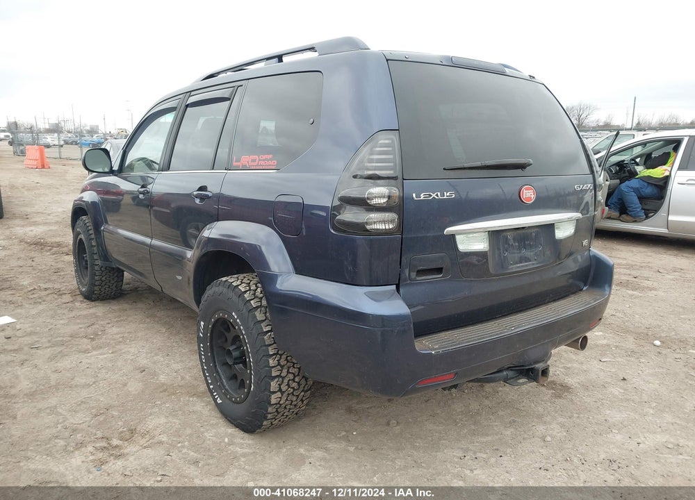 2005 LEXUS GX 470 VIN: JTJBT20X950096109