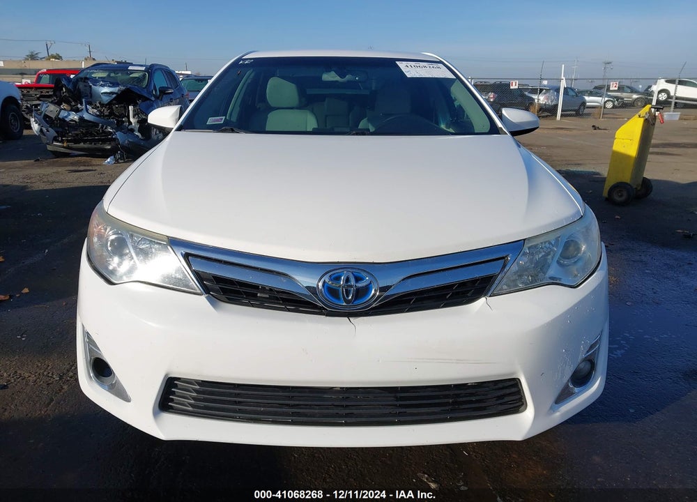 2012 TOYOTA CAMRY HYBRID XLE VIN: 4T1BD1FK7CU036949