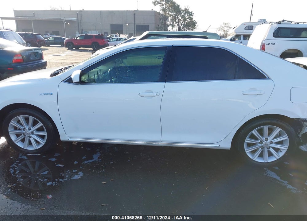 2012 TOYOTA CAMRY HYBRID XLE VIN: 4T1BD1FK7CU036949