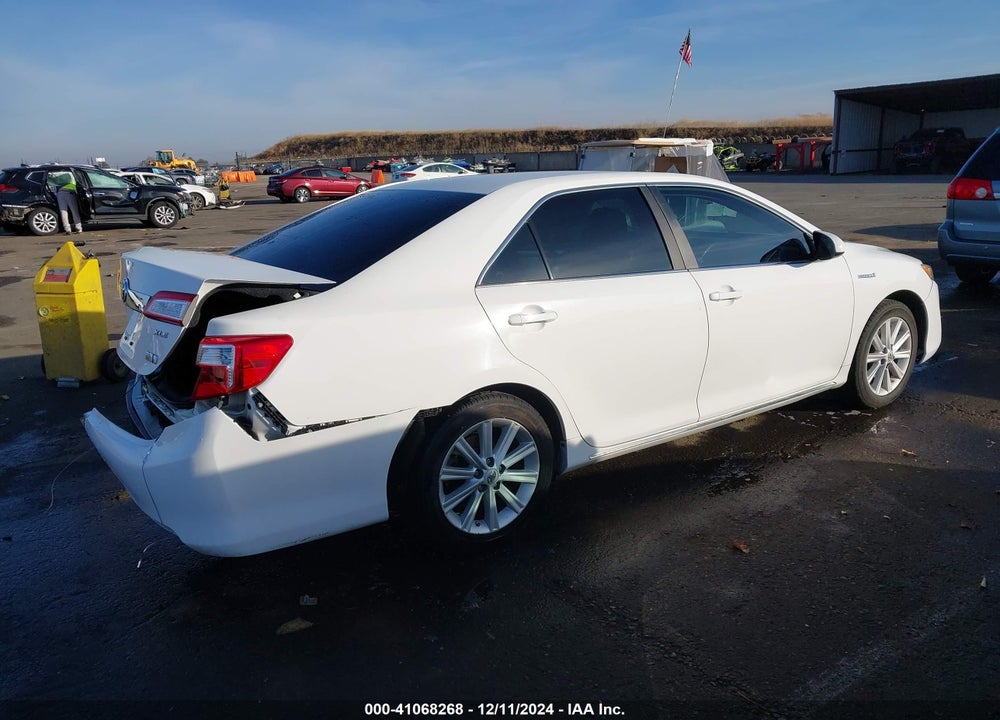 2012 TOYOTA CAMRY HYBRID XLE VIN: 4T1BD1FK7CU036949