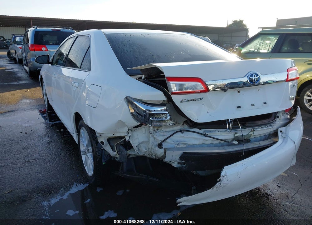 2012 TOYOTA CAMRY HYBRID XLE VIN: 4T1BD1FK7CU036949