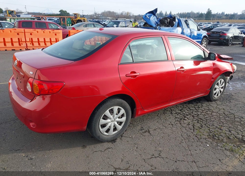 2009 TOYOTA COROLLA LE VIN: JTDBL40E99J047828