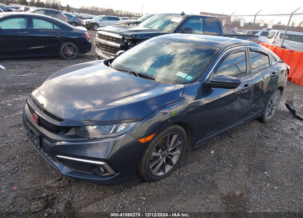 2019 HONDA CIVIC EX VIN: 19XFC1F31KE214692