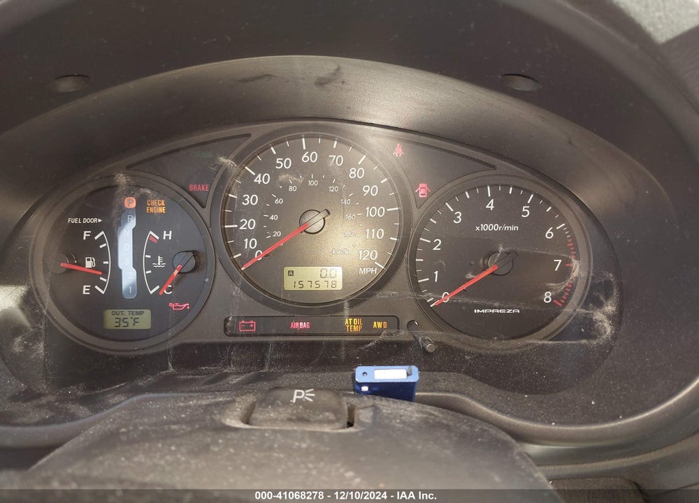 2006 SUBARU IMPREZA 2.5I VIN: JF1GD67616H516951
