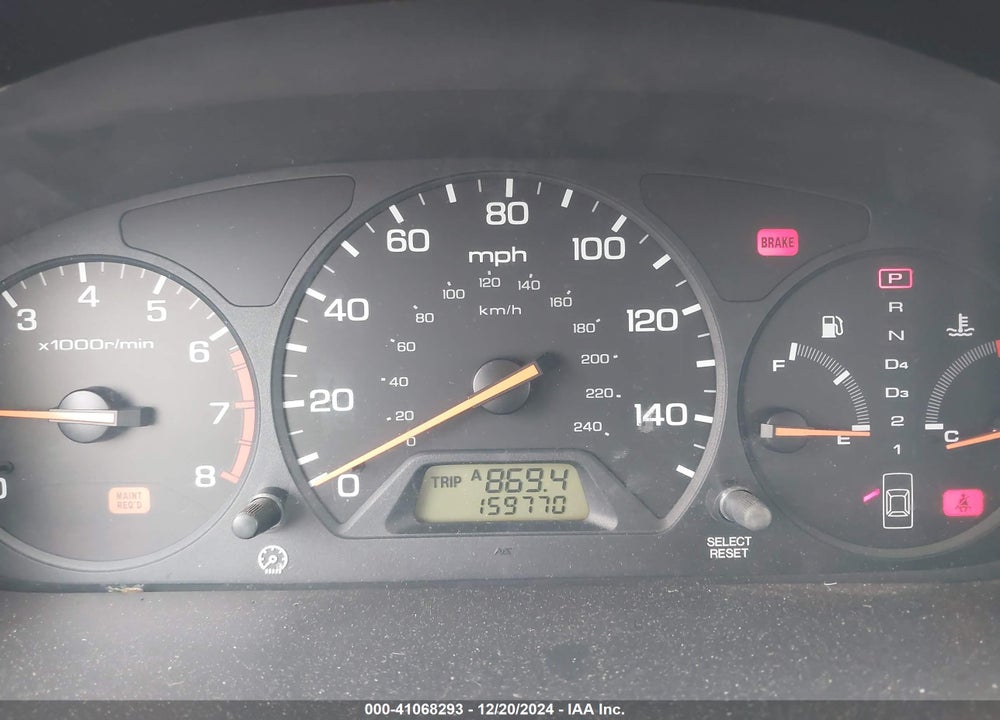 1998 HONDA ACCORD SDN LX VIN: 1HGCG5647WA037096