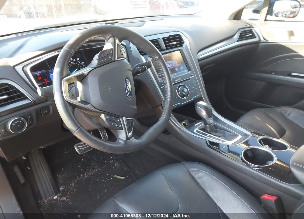 2013 FORD FUSION TITANIUM VIN: 3FA6P0K95DR110586