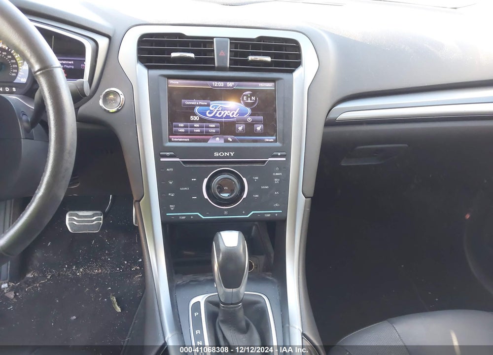 2013 FORD FUSION TITANIUM VIN: 3FA6P0K95DR110586