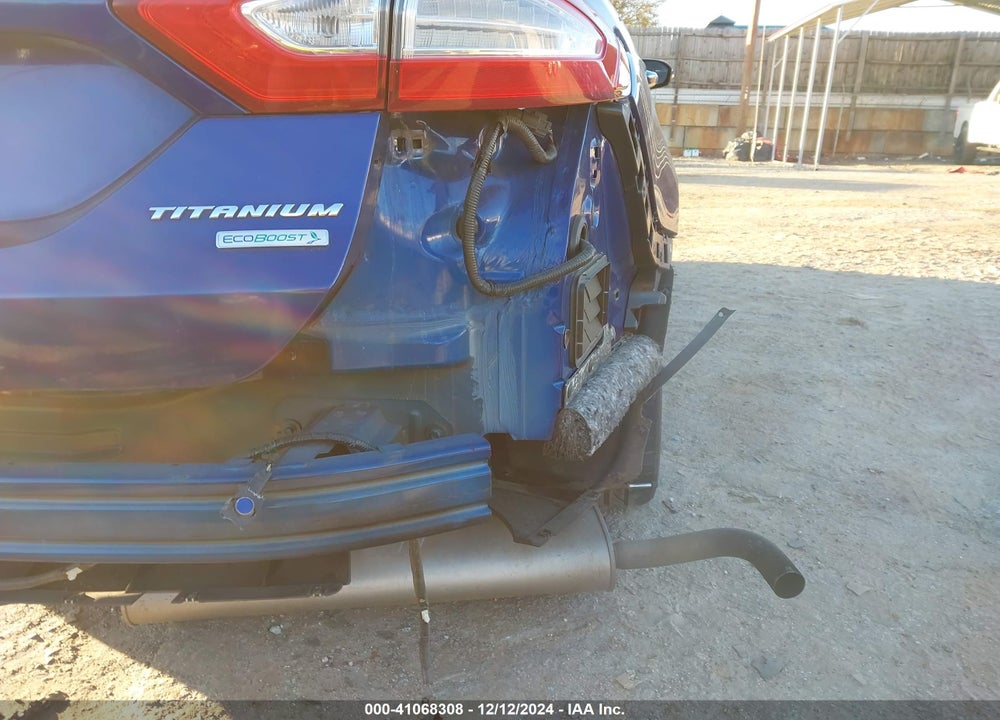 2013 FORD FUSION TITANIUM VIN: 3FA6P0K95DR110586