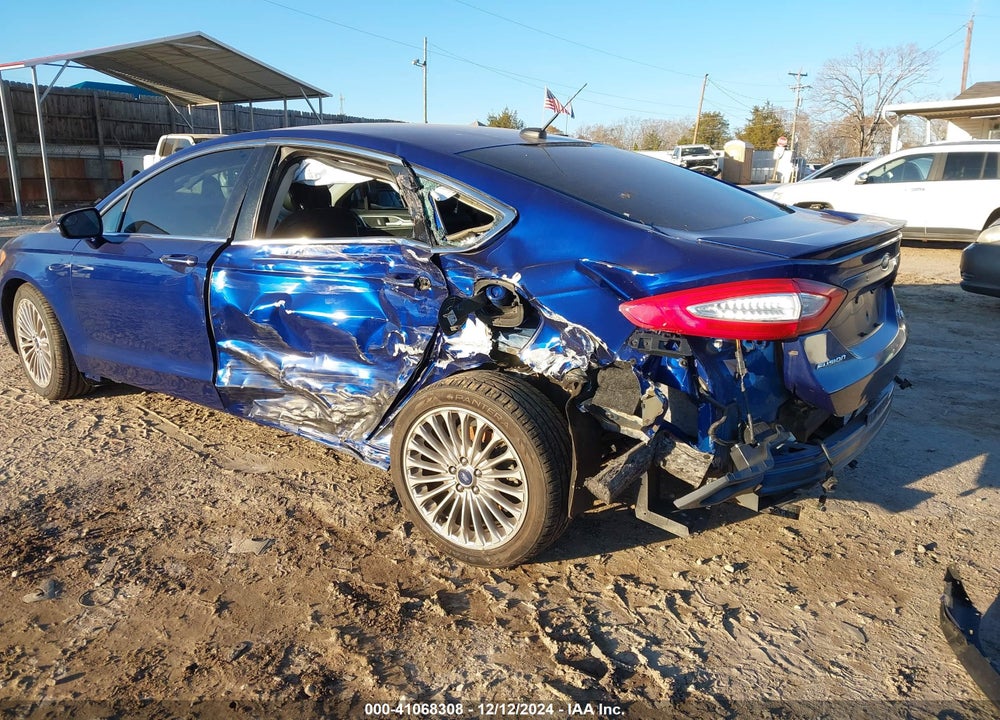 2013 FORD FUSION TITANIUM VIN: 3FA6P0K95DR110586