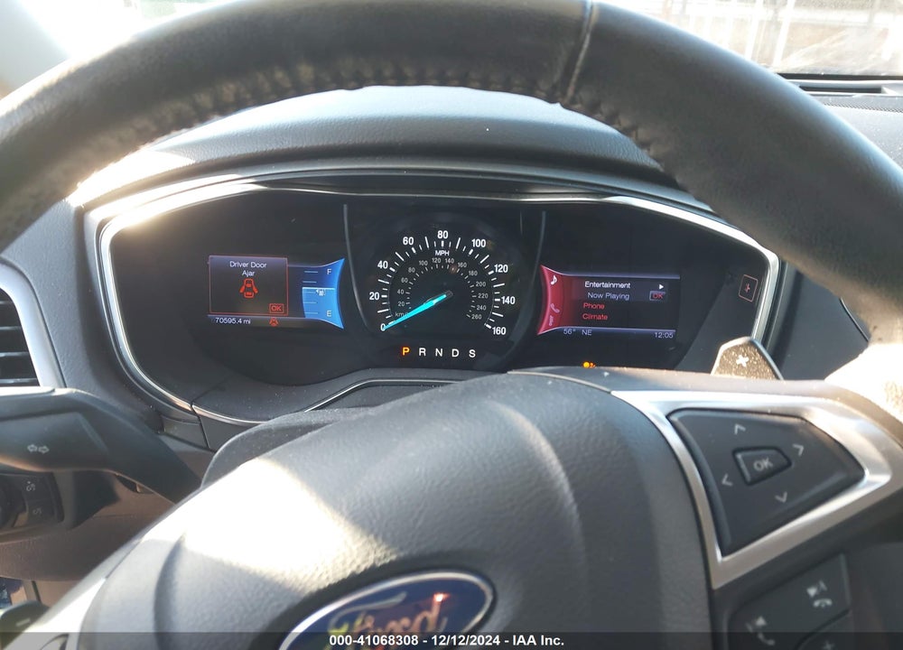 2013 FORD FUSION TITANIUM VIN: 3FA6P0K95DR110586