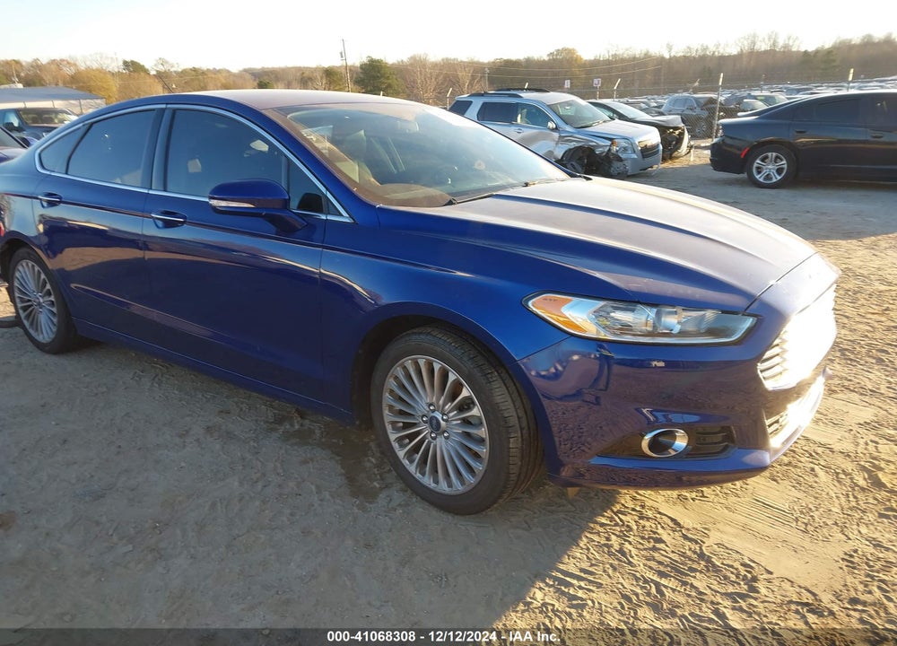 2013 FORD FUSION TITANIUM VIN: 3FA6P0K95DR110586
