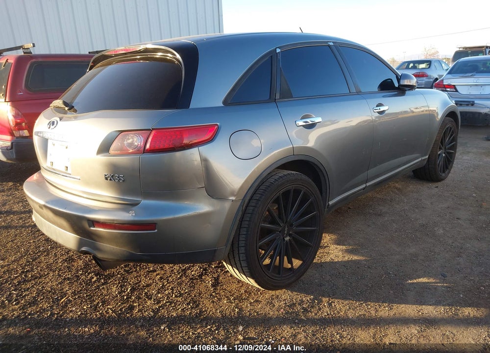 2003 INFINITI FX35 VIN: JNRAS08U03X101041