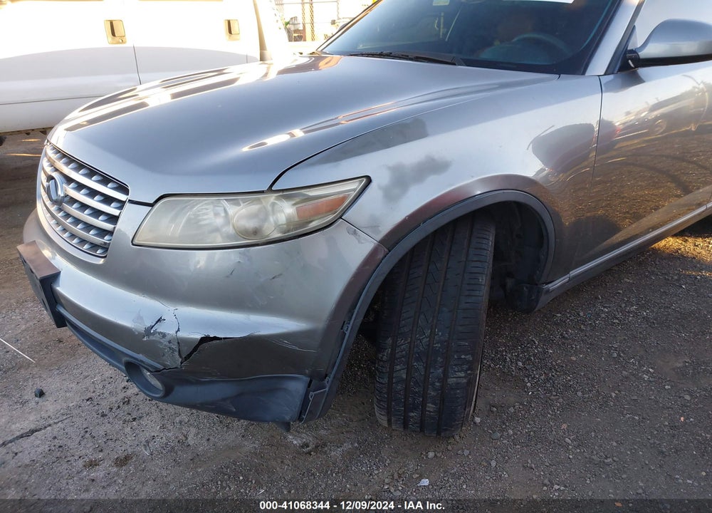 2003 INFINITI FX35 VIN: JNRAS08U03X101041