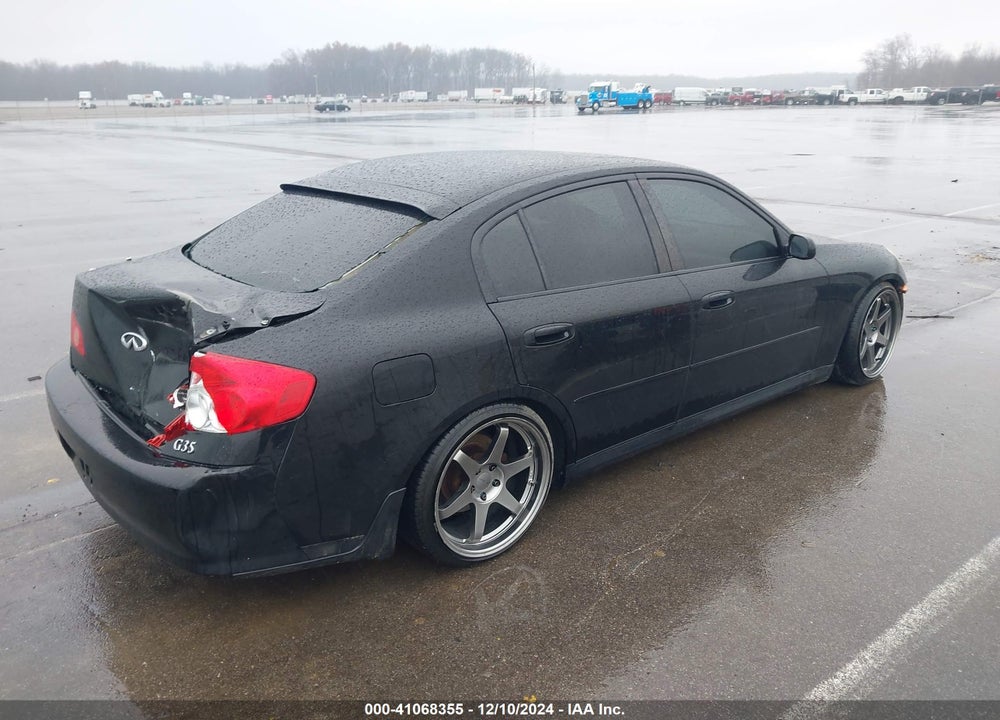 2006 INFINITI G35 VIN: JNKCV51E56M502458