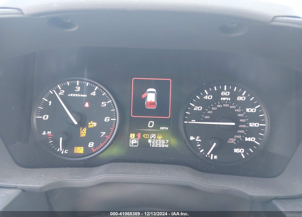 2024 SUBARU IMPREZA BASE 5-DOOR VIN: JF1GUABCXR8288159