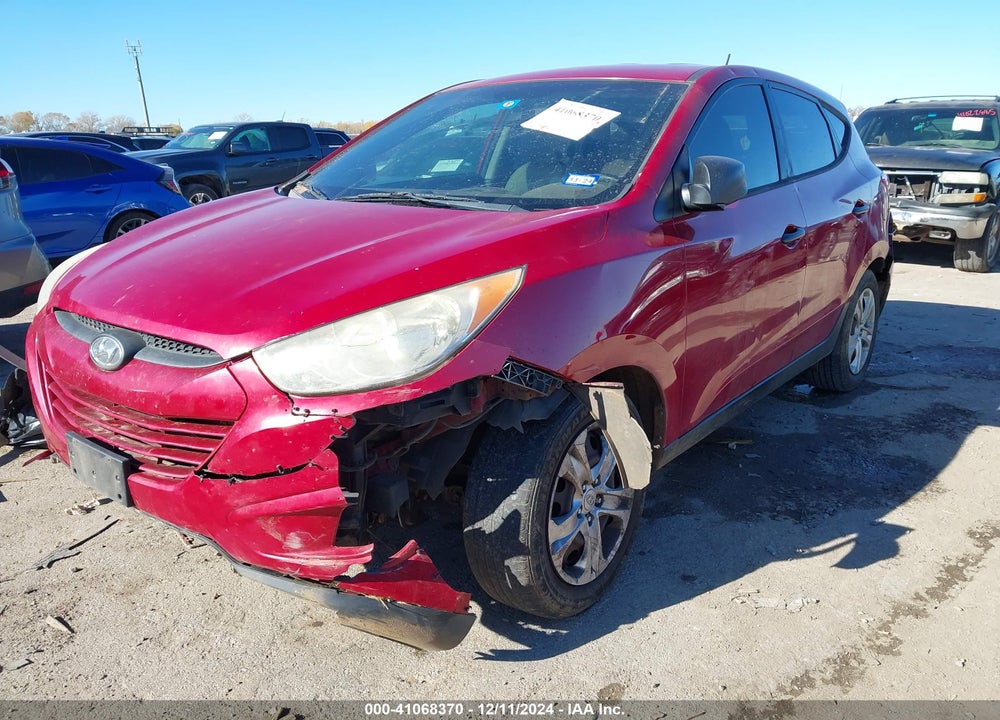 2012 HYUNDAI TUCSON GL VIN: KM8JT3AB1CU393223