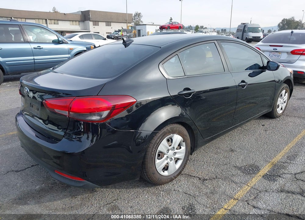 2017 KIA FORTE LX VIN: 3KPFK4A78HE112068
