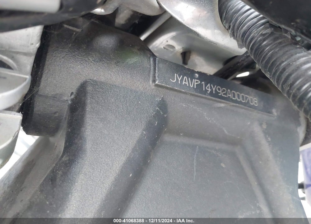2002 YAMAHA XV1700 PC VIN: JYAVP14Y92A000708