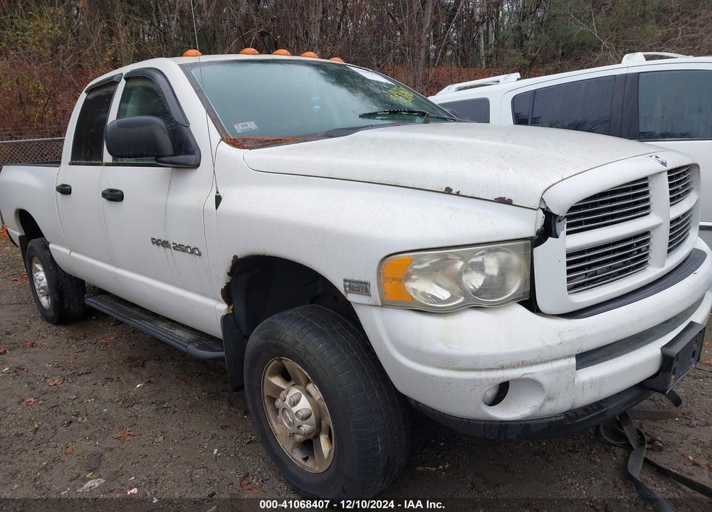 2003 DODGE RAM 2500 SLT/LARAMIE/ST VIN: 3D7KU28D93G844978