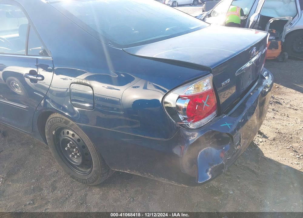 2006 TOYOTA CAMRY XLE VIN: 4T1BE30K46U148744
