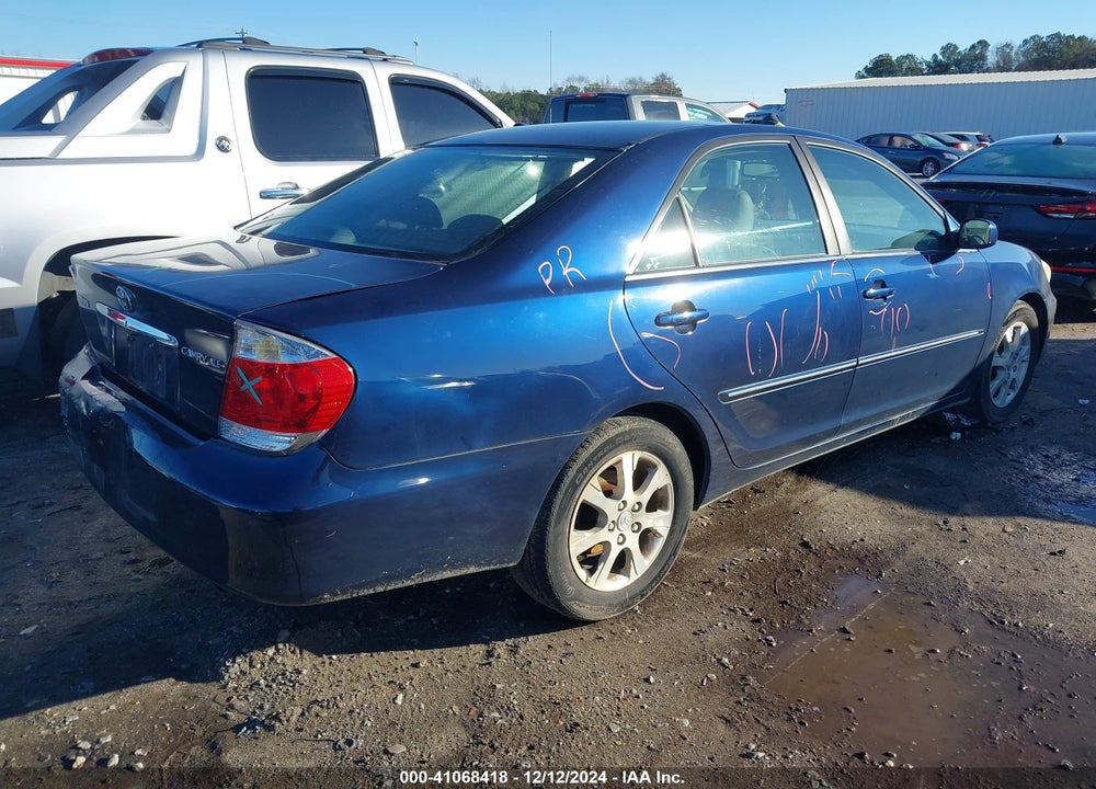 2006 TOYOTA CAMRY XLE VIN: 4T1BE30K46U148744
