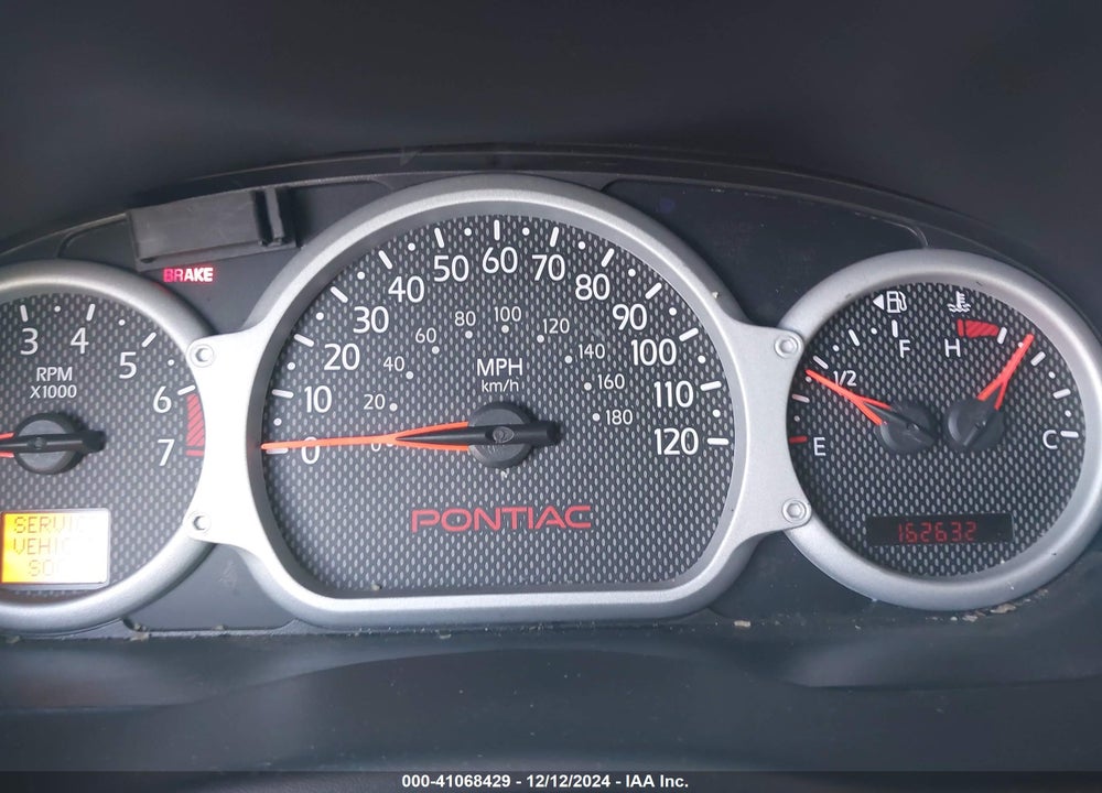 2005 PONTIAC AZTEK VIN: 3G7DA03E25S505302