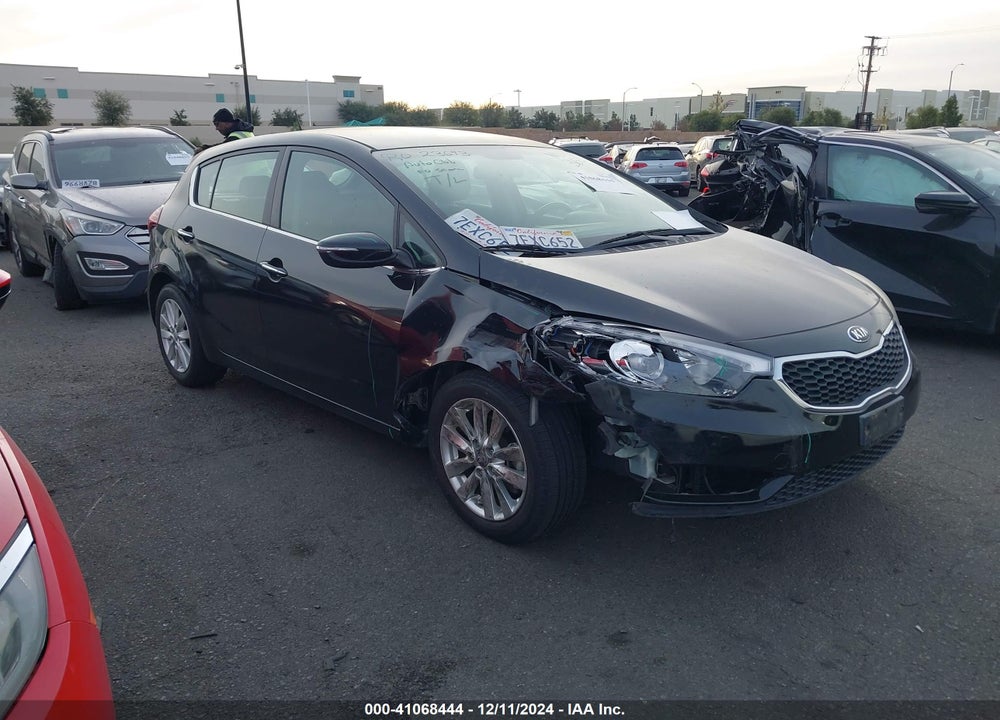 2014 KIA FORTE EX VIN: KNAFX5A87E5165607