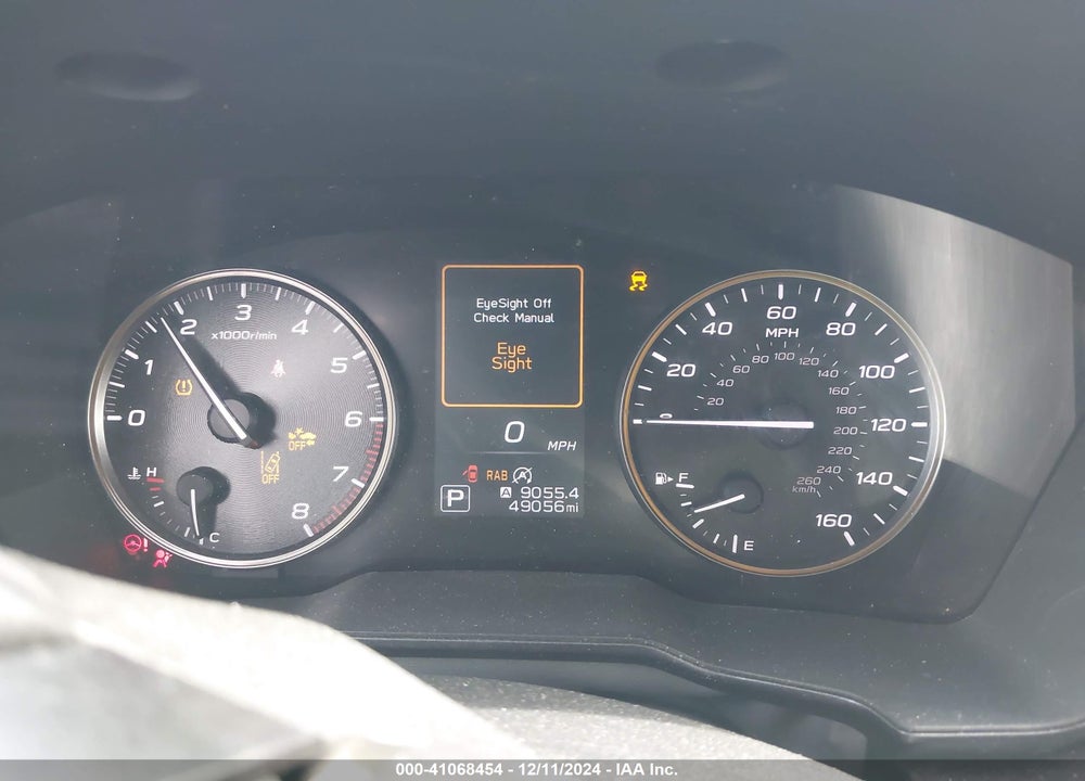 2022 SUBARU OUTBACK WILDERNESS VIN: 4S4BTGUD0N3178627