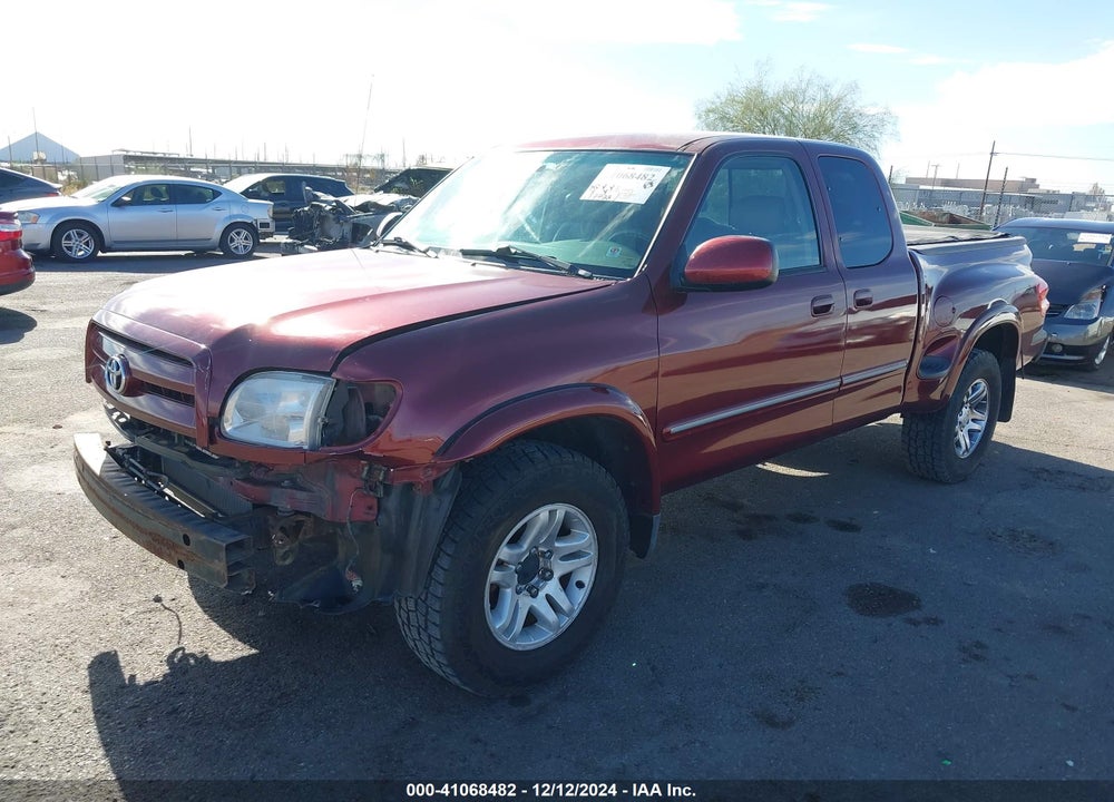 2003 TOYOTA TUNDRA LIMITED V8 VIN: 5TBBT48193S394970