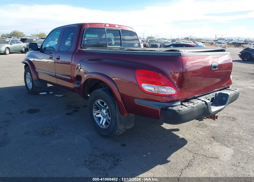 2003 TOYOTA TUNDRA LIMITED V8 VIN: 5TBBT48193S394970
