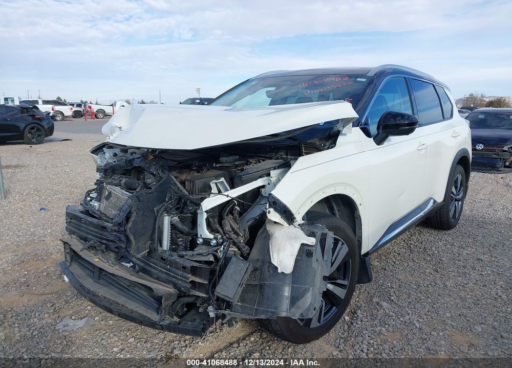 2022 NISSAN ROGUE PLATINUM INTELLIGENT AWD VIN: JN8BT3DD8NW274487