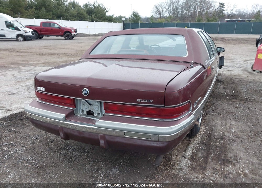 1992 BUICK ROADMASTER LIMITED VIN: 1G4BT5378NR447891