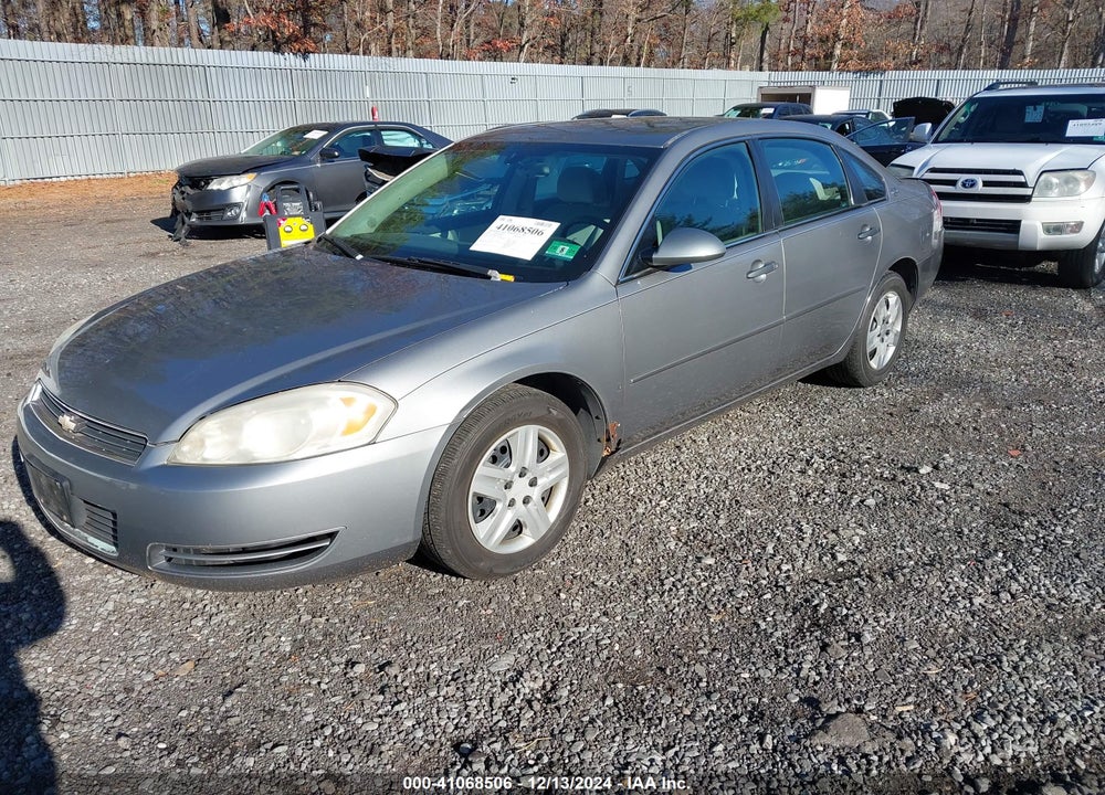 2007 CHEVROLET IMPALA LS VIN: 2G1WB58K379129365