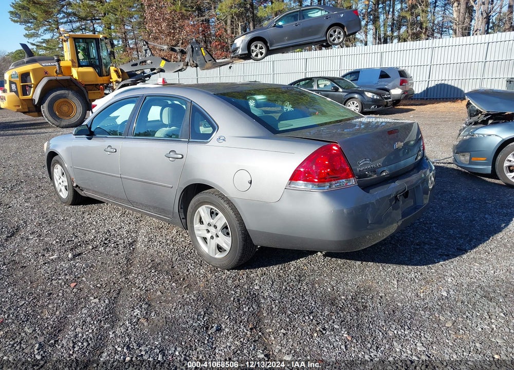 2007 CHEVROLET IMPALA LS VIN: 2G1WB58K379129365