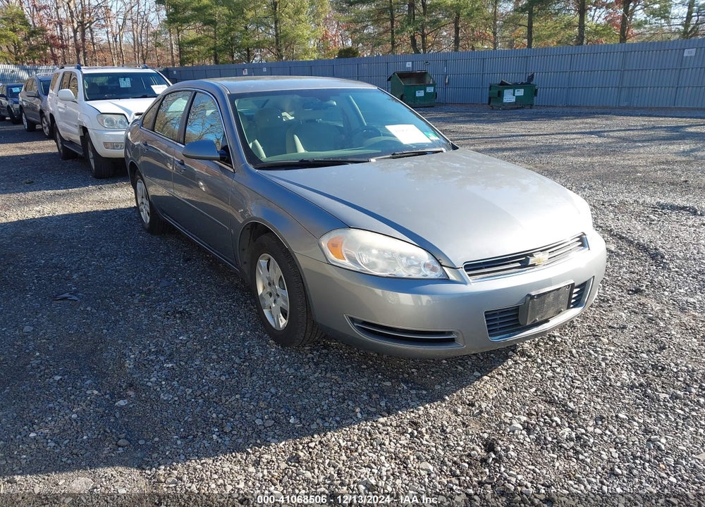 2007 CHEVROLET IMPALA LS VIN: 2G1WB58K379129365