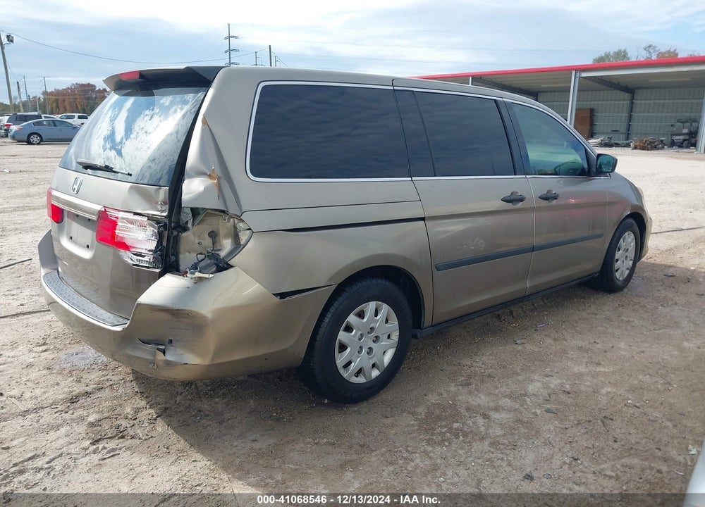 2008 HONDA ODYSSEY LX VIN: 5FNRL382X8B104739