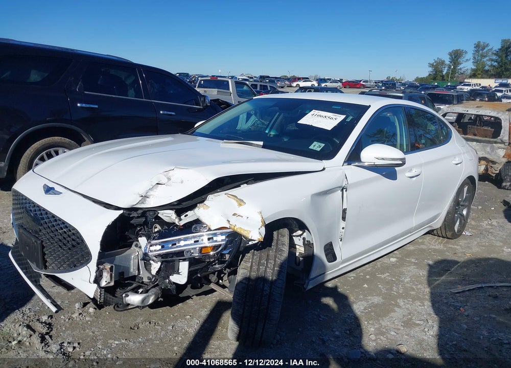 2023 GENESIS G70 2.0T AWD VIN: KMTG34TA0PU125750