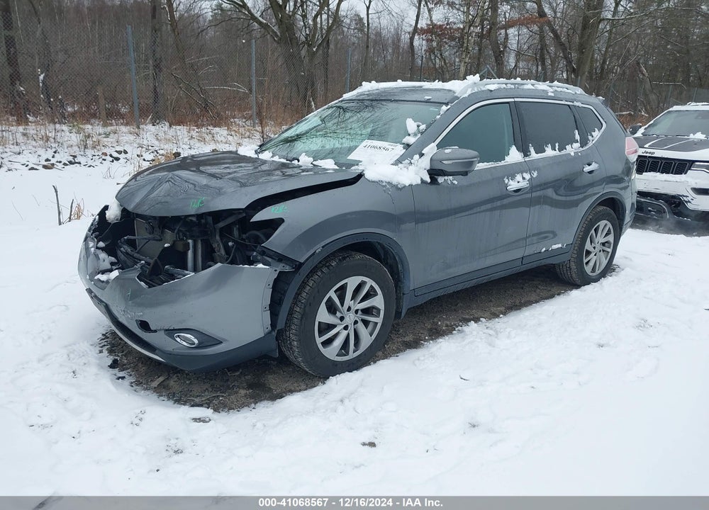 2015 NISSAN ROGUE SL VIN: 5N1AT2MV9FC800490