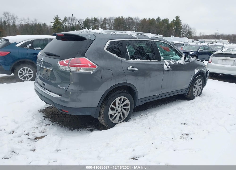 2015 NISSAN ROGUE SL VIN: 5N1AT2MV9FC800490