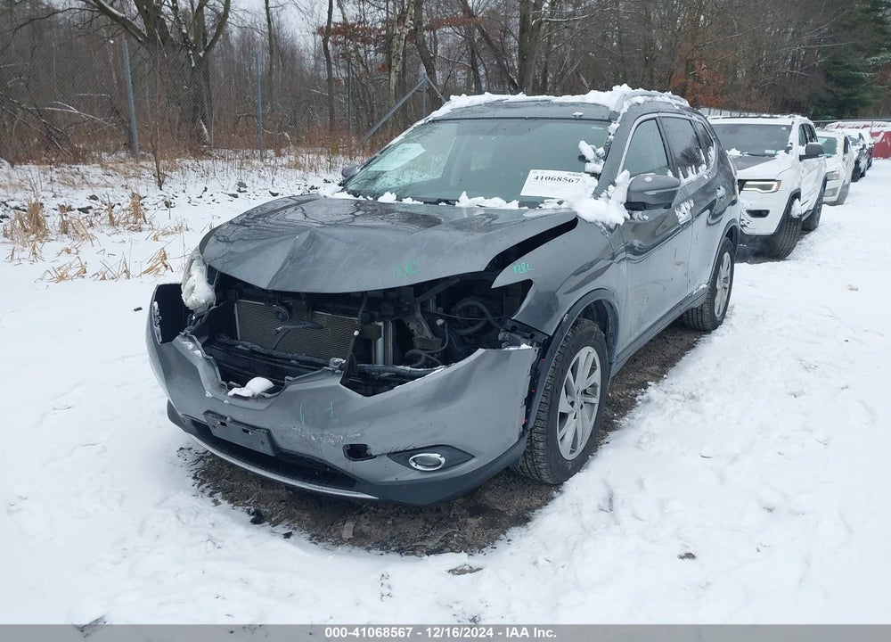 2015 NISSAN ROGUE SL VIN: 5N1AT2MV9FC800490