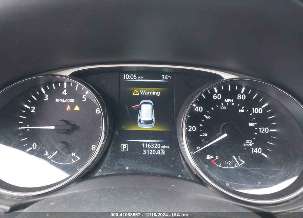 2015 NISSAN ROGUE SL VIN: 5N1AT2MV9FC800490
